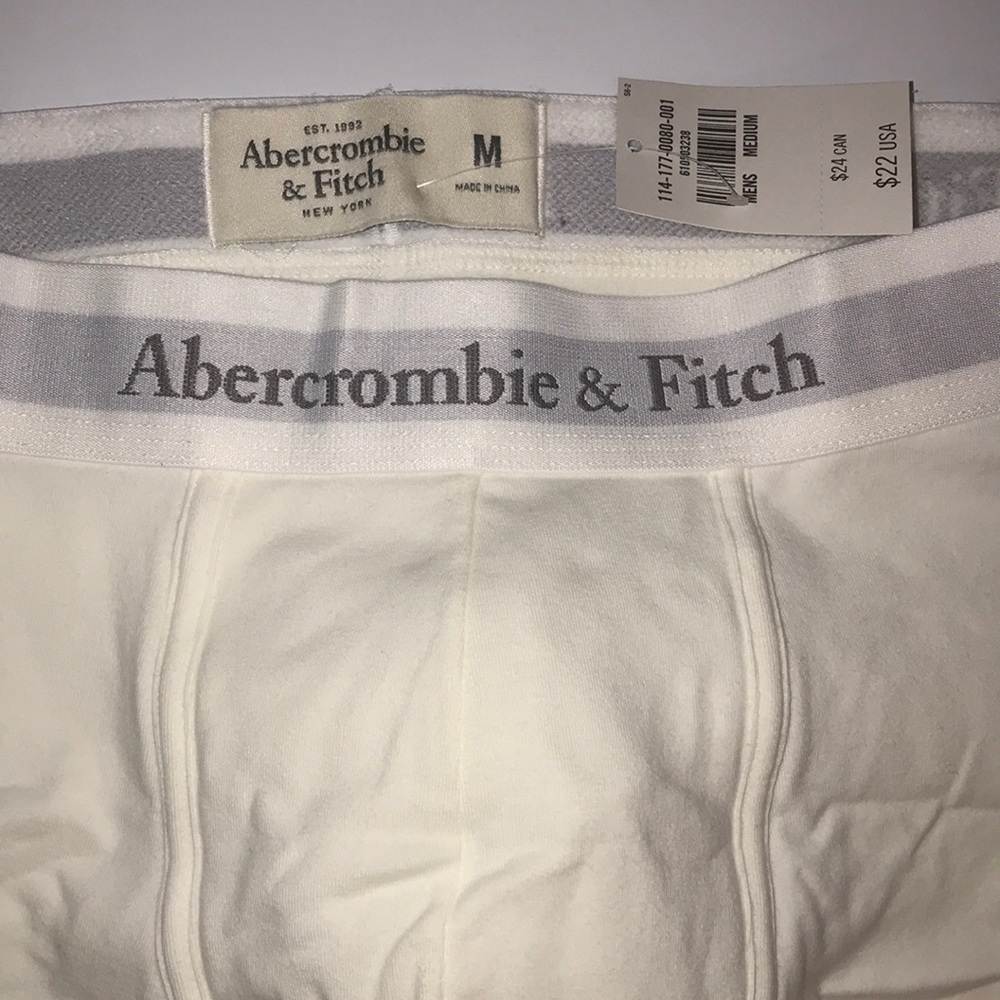 Abercrombie & Fitch NoFly Boxer Brief White Medium - Picture 3 of 8